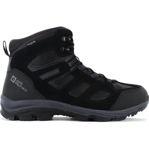 Jack Wolfskin Vojo 3 Texapore Mid M - Heren Waterdichte Wandelschoenen Schoenen Zwart 4042461-6000 - Maat EU 47.5 UK 12.5