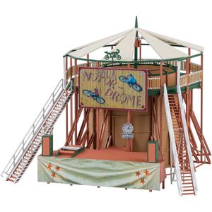 Faller - Sala Motor-Drome Motorcycle sheer wall show - FA140336 - modelbouwsets, hobbybouwspeelgoed voor kinderen, modelverf en accessoires