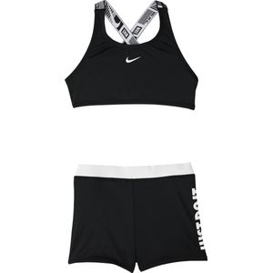 Nike Swim - CROSSBACK SPORT - Bikini - Zwart - Meisjes