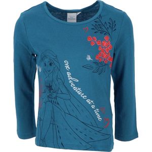 Disney Frozen Meisjes T-shirt lange Mouw One Adventure at a time Maat 110