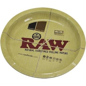 Raw metal ashtray (30,5 x 30,5 cm)