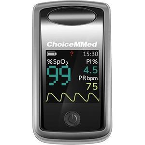 ChoiceMMed - MD300CI216 - Professionele Saturatiemeter - Vinger Zuurstofmeter met Hartslagmeter en Perfusie-Index