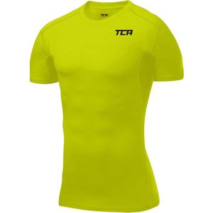 TCA - HyperFusion - Compressie Basislaag Top - Fel Groen - Korte Mouw