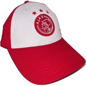 Ajax tiener cap - Snapback - Officieel - Rood - Wit - Verstelbaar