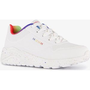 Skechers Uno Lite meisjes sneakers wit - Maat 39 - Extra comfort - Memory Foam