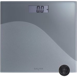 Elektronische Badkamerweegschaal - Matglas, 180 kg Capaciteit, Textuurplatform, Eenvoudig Afleesbare LCD Display, Directe Stap-Op Technologie