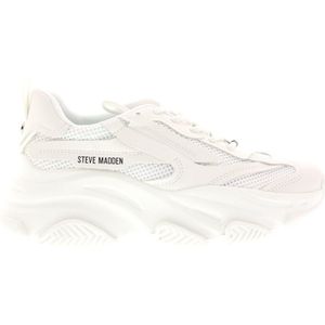 Dames Sneakers Steve Madden Possession-e White Wit - Maat 38