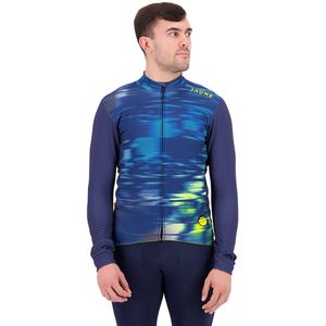 Santini Le Maillot Jaune Trui Met Lange Mouwen Blauw S Man