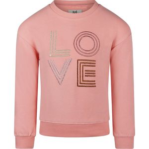 Koko Noko sweater meisjes - roze - Q52903-37 - maat 104