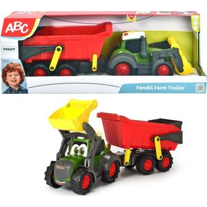 Dickie Toys ABC Fendti Farm Trailer 65 cm  -Licht & Geluid - Speelgoedvoertuig