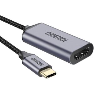 Choetech Aluminium USB-C naar HDMI adapter - 4Kx2K @60Hz - Coax