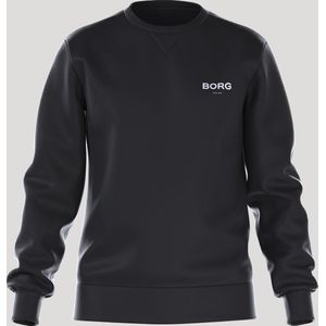 Björn Borg BB Logo Leisure - Sweater- Trui- Top - Heren - Maat M- zwart