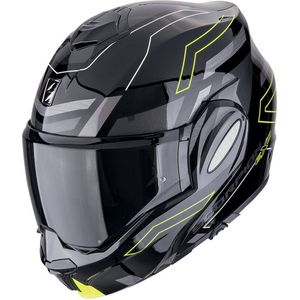 EXO-TECH EVO - Motorhelm - Zwart - Kunststof