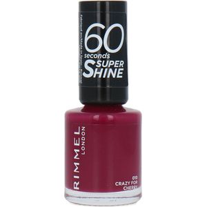 Rimmel 60 Seconds Super Shine Nagellak - 010 Crazy For Cherry