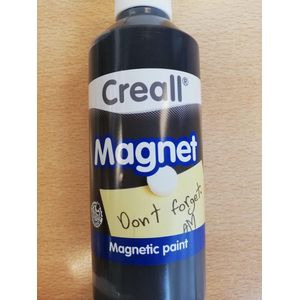 Magneetverf Creall ZWART 250ml op waterbasis