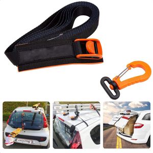 Cheqo® Spanband met Haak - Handige Bevestigingsset voor Auto, Caravan, Fiets - Sjorbanden - Klemsluiting - Dakkoffer Alternatief - Eenvoudige Bevestiging zonder Gereedschap - Veelzijdig Gebruik - Verhuishulp