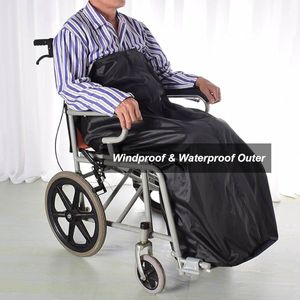 Lichtgewicht rolstoeldeken, rolstoelonderlichaamwarmers, semi-pakketontwerp/waterdicht en warm/verdikt arctisch fluweel, voor volwassenen/ouderen, lichtgewicht waterdichte rolstoelwarmerhoes, voor binnen en buiten