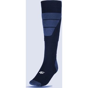 4F Heren Ski Sokken Warm - Marineblauw - Maat 43-46