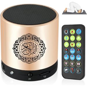 Draagbare USB-luidspreker voor Koran met Afstandsbediening – 8 GB MP3 Speler en FM Radio