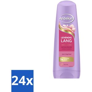 Andrélon – Conditioner – Levendig Lang – 200 ml - Voordeelverpakking - 24 stuks