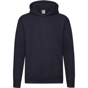 Premium Hooded Sweat - Deep Navy - S - Fruit of the Loom