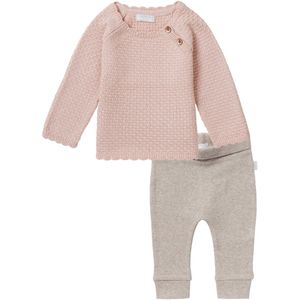 Noppies - Kledingset - 2 delig - Broek Naura Taupe - Trui Virden Evening Sand - Maat 68