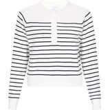 Usha - Sweater - Regular Fit - Met Ronde Hals - Gestreept
