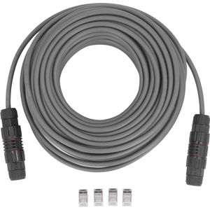 Kabelverlenging Starlink 75ft - Waterdichte Reparatieset - Tot 150ft Bereik - Accessoires - Vervangende Kabelreparatieset .