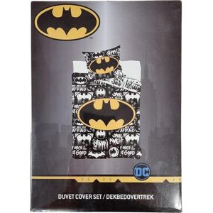 DC Batman Tweezijdig Dekbedovertrek 140 x 200 cm + 60 x 70 cm Kussensloop