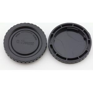 Achterdop+Bodydop (2 stuk): Pentax Q mount camera lens