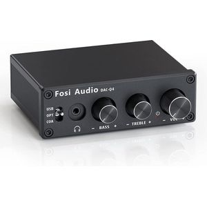 Fosi Audio Q4 Digitale naar Analoge Converter: Hoogwaardige Audio-omzetting