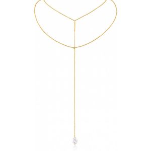 Ania Haie Pearl Of Wisdom AH N019.01G Dames Ketting 53 cm