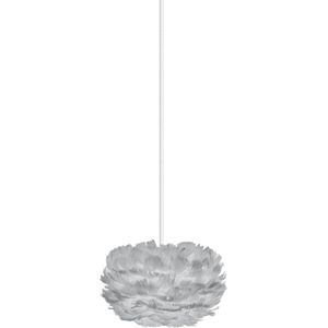 Umage Eos Micro hanglamp light grey - met koordset wit - Ø 22 cm