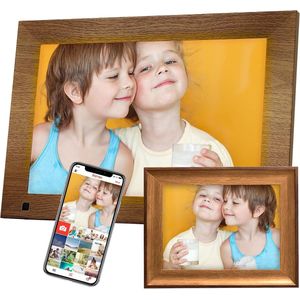 Digitale Fotolijst 10.1 Inch met Wifi en Touchscreen - 32 GB Geheugen, HD Resonantie en Automatische Rotatie