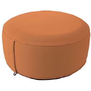 ED ENJOY HOME Borneo Zitzak - Rond - Oranje - Opblaasbaar - 100% Polyester