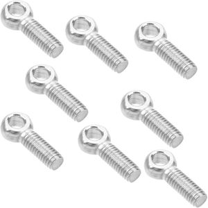 Titel: 20 Stuks M6 304 Roestvrijstalen Hijsoogbout Machineschouder Fisheye-schroef met Ringschroef