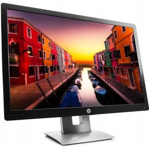 HP EliteDisplay E242 Monitor - 24 inch - 1920x1200 - HDMI - VGA - DisplayPort - Zwart/Zilver- Verstelbare voet