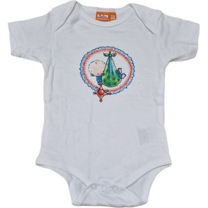 Een lief rompertje - rompertje - blauw - maat 62/68