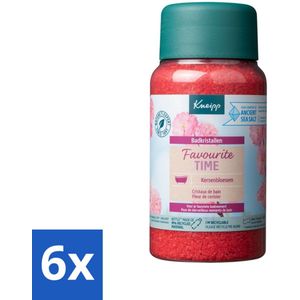 Kneipp - Badzout - Favourite Time - Kersenbloesem - 600 g - Voordeelverpakking - 6 stuks