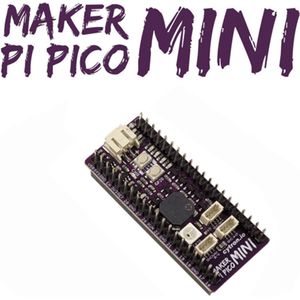 Maker Pi Pico Mini (zonder Pico) – compact uitbreidingsboard voor Raspberry Pi Pico