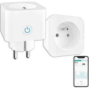 Slimme WiFi Power Socket met App Besturing en Energiemonitoring