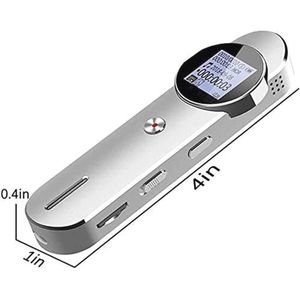 Digitale Voice Recorder 8GB met Touchscreen en Spraakgesturing voor Lezingen en Vergaderingen