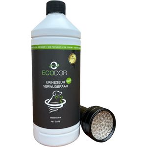 Ecodor UF2000 4Pets - 1 liter 1 op 5 concentraat - Urinegeur Verwijderen - Professioneel Pakket - UF2000 4Pets + UV detector PRO - Vegan - Ecologisch - Ongeparfumeerd