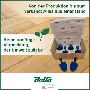 Schoenspanners set van 3 paar - voor dames - maat 37-41 - schuimrubber - blauw en groen