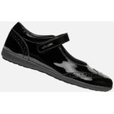 Geox - Iberide - Ballerina - Zwart - Lakleer