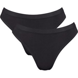 Sloggi - GO Sense High Leg - Onderbroek - Zwart - 2-pack