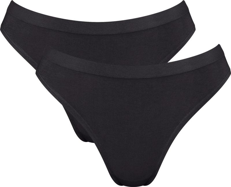 Sloggi - GO Sense High Leg - Onderbroek - Zwart - 2-pack