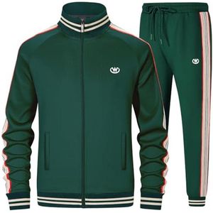 Trainingspak voor heren - 2-delig casual joggingpak voor atletisch joggen