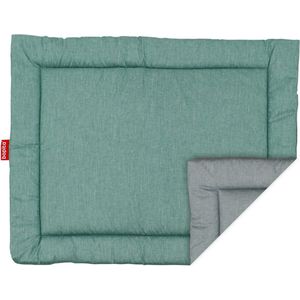 Bopita Boxkleed Square - 95x75 cm. - Green/Grey