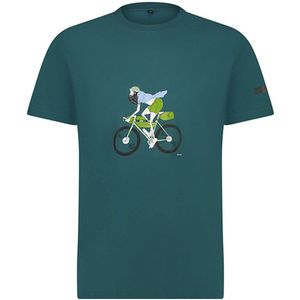 Shimano Sentiero Ltd T-shirt Met Korte Mouwen Groen,Blauw S Man